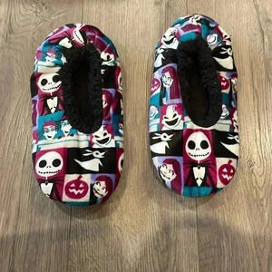 Nightmare Before Christmas From  Disney slipper booties- good for size 7-8
